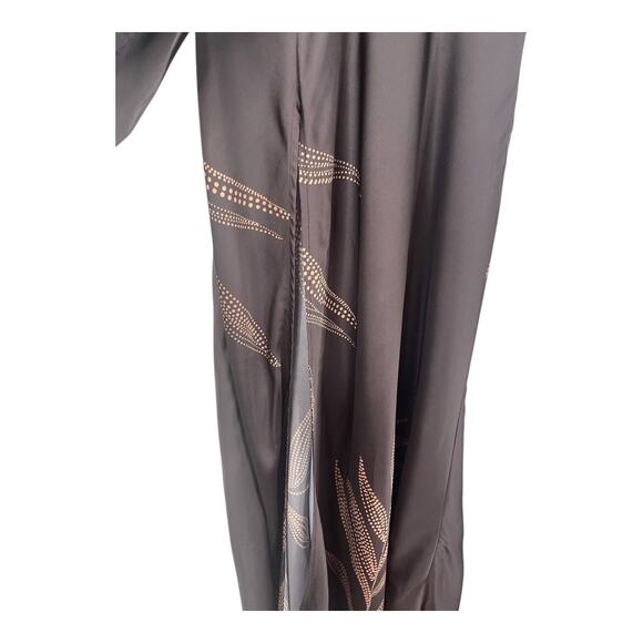 Katie May Shannon Corset Lace Gown Ruffle Gala Formal Floral Party Whimsigoth XS - Picture 10 of 16